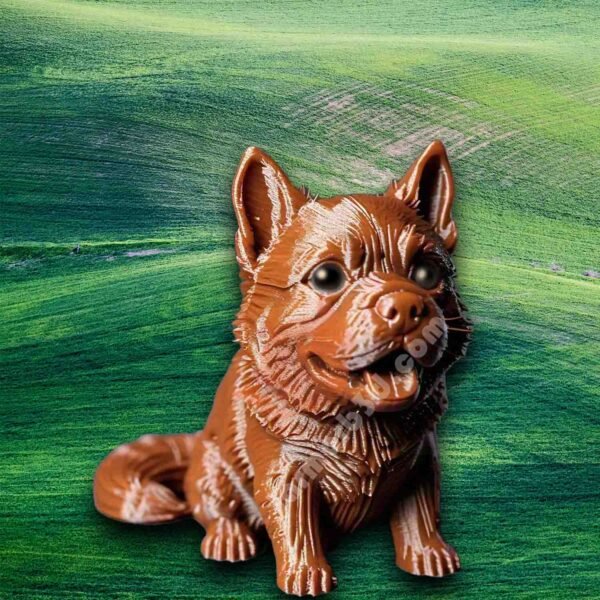 dog colored miniature